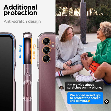 Spigen Ultra Hybrid - Etui pour Samsung Galaxy A14 5G (Transparent)