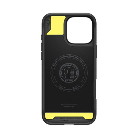 Spigen Rugged Armor Mag MagSafe - Hülle für iPhone 16 Pro (Matte Black)