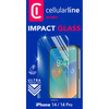 Cellularline Impact Glass - Toughened protective glass for iPhone 14 / iPhone 14 Pro