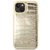 Guess Croco Collection - iPhone 14 Plus Case (Gold)