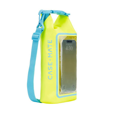 Case-Mate Waterproof Mini Phone Bucket Dry Bag - Wodoodporna torebka z kieszenią na telefon do 7” (Citrus Splash)