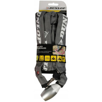 Dunlop - Bicycle lock chain 120cm (Gray)