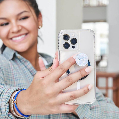 Case-Mate Magnetic Mini Grip - Uchwyt MagSafe na palec z funkcją podstawki (Twinkle Diamond)