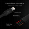 KABEL GREEN CELL USB LIGHTNING IPHONE SZYBKIE ŁADOWANIE 25cm KRÓTKI PRZEWÓD