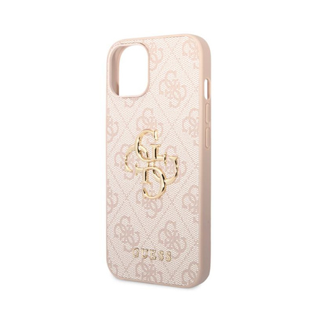 Guess 4G Big Metal Logo - iPhone 15 Case (pink)