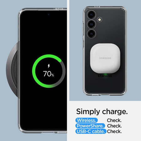 Spigen Ultra Hybrid - Schutzhülle für Samsung Galaxy S24+ (Mattschwarz)