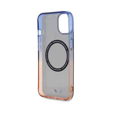 BMW Gradient Bumper MagSafe - pouzdro pro iPhone 15 (šedé)