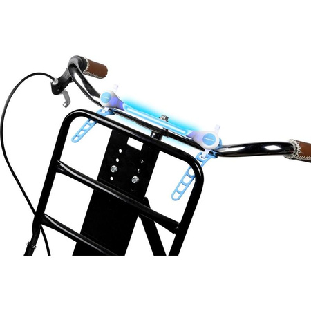 Grundig - Brassard LED multifonctionnel pour le vélo et la course à pied (bleu)