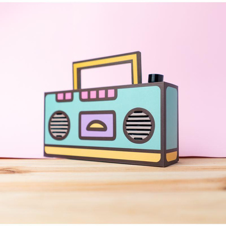 Pusheen - DIY Boombox , 2 x 3 W hangszóró (26 x 13 x 6cm)