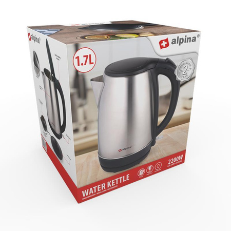 Alpina - Electric kettle 1,7L 1850 - 2200 W