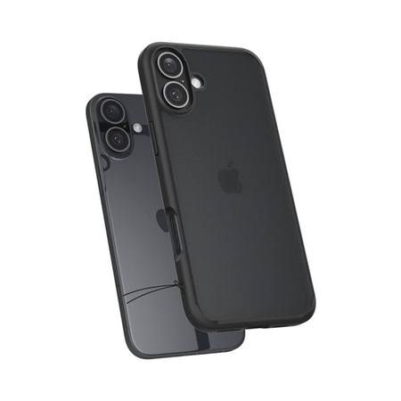 Spigen Ultra Hybrid - Coque pour iPhone 16 (Frost Black)