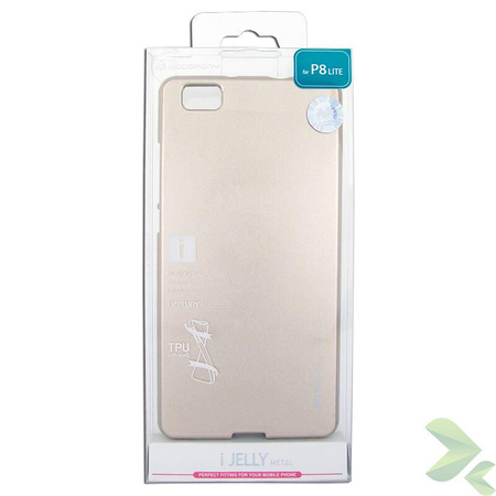 Mercure I-Jelly - Etui Huawei P8 Lite (or)