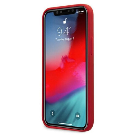Ferrari On Track Silicone – Etui iPhone 12 mini (czerwony)