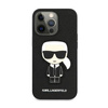 Karl Lagerfeld Saffiano Ikonik Patch - pouzdro pro iPhone 13 Pro (černé)