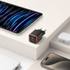 Spigen ArcStation Essential EE301EU - Chargeur secteur USB-C PD + QC3.0 30W (Noir)