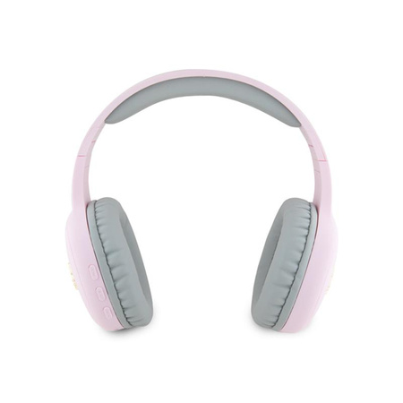 Hello Kitty Metal Logo Oval Shape - Bluetooth V5.3 wireless in-ear headphones (pink)