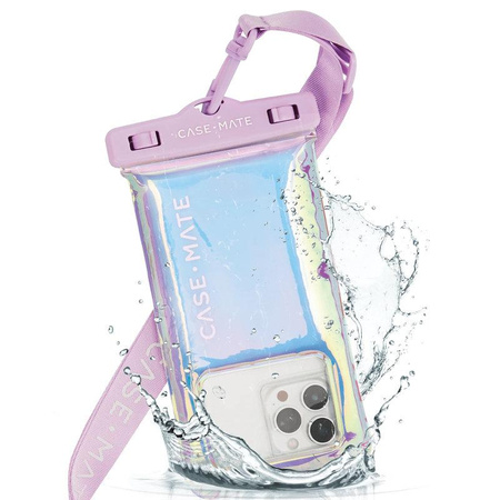 Case-Mate Waterproof Floating Pouch - Etui wodoodporne do smartfonów do 6.7" (Soap Bubble)