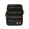 BMW Carbon&Nylon Tricolor - Tablet-Tasche 10" (Schwarz)