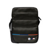 BMW Carbon&Nylon Tricolor - 10" táblagép táska (fekete)
