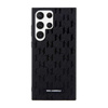 Karl Lagerfeld Saffiano Monogram Metal Logo - pouzdro pro Samsung Galaxy S23 Ultra (černé)