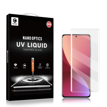 Mocolo 3D UV Glass - Celoplošné ochranné sklo proti UV záření pro Xiaomi 12 Pro