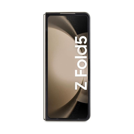 BMW Signature Logo Imprint - Étui Samsung Galaxy Z Fold 5 (noir)