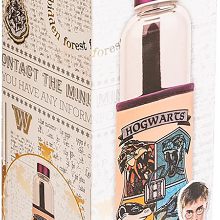 Harry Potter - Glass Water Bottle 500 ml (Hogwarts)