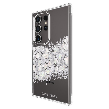 Case-Mate Karat - Samsung Galaxy S24 Ultra case decorated with mother of pearl (A Touch of Pearl)