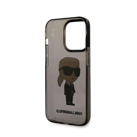 Karl Lagerfeld IML NFT Ikonik - pouzdro pro iPhone 14 Pro Max (černé)