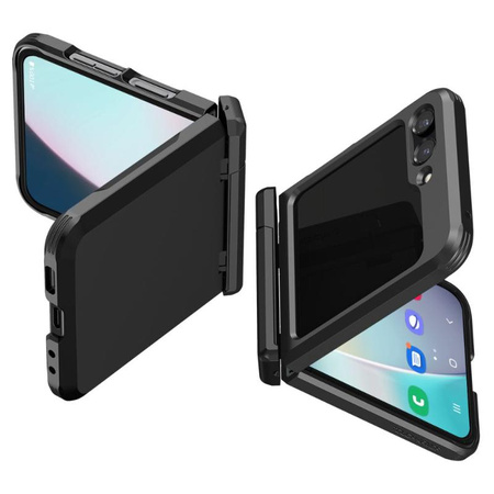 Spigen Tough Armor Pro - Gehäuse für Samsung Galaxy Z Flip 5 (Schwarz)