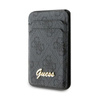 Guess Wallet Cardslot Stand MagSafe 4G Classic Logo - Magnetische Brieftasche mit Standfunktion (schwarz)