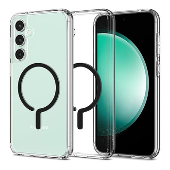 Spigen Ultra Hybrid OneTap Ring MagSafe - Schutzhülle für Samsung Galaxy S23 FE (Schwarz)