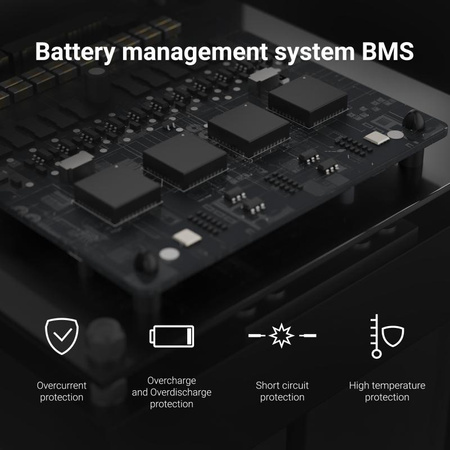 Green Cell - LiFePO4 12V 12.8V 100Ah Batterie für Photovoltaikanlagen, Wohnmobile und Boote