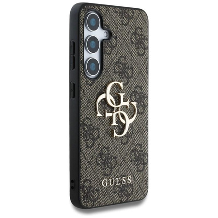 Guess Big 4G Classic Logo - étui pour Samsung Galaxy S25 (marron)