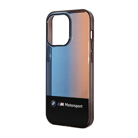BMW Half Tricolor - iPhone 14 Pro Max tok (fekete)