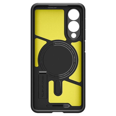 Spigen Tough Armor MagSafe - étui pour Samsung Galaxy S25 Edge (Noir)