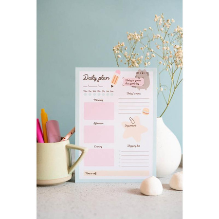 Pusheen - Planner dzienny z kolekcji Foodie