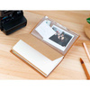 Pusheen - B6 leather travel notebook (Pink)