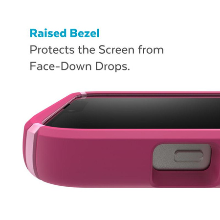 Speck Presidio2 Pro - Antybakteryjne etui iPhone 14 Plus (Digitalpink / Blossompink / White)