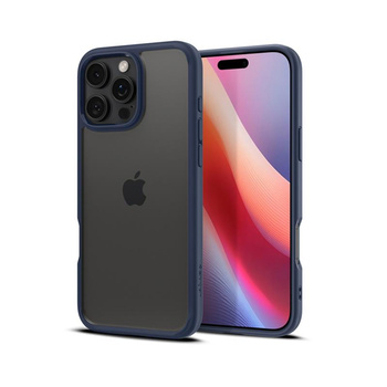 Spigen Ultra Hybrid - tok iPhone 16 Pro Max készülékhez (sötétkék)