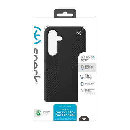 Speck Presidio2 Grip Magnet – Etui do Samsung Galaxy S25+ / S24+ (MagSafe, odporność 4 m, recykling)