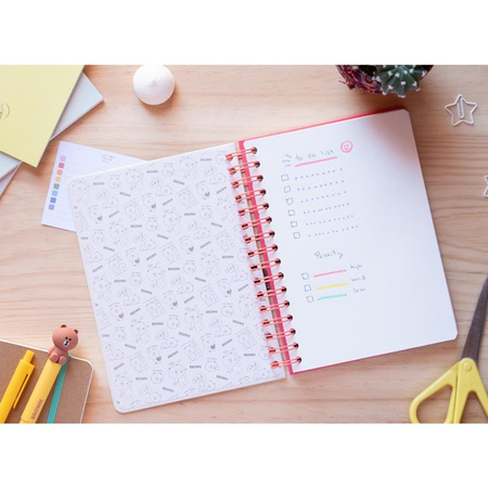 Line Friends - Notes / Notatnik A5