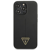 Guess Silicone Triangle Logo - Etui iPhone 13 Pro Max (czarny)