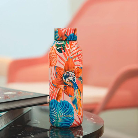 Quokka Solid - termoláhev z nerezové oceli 510 ml (orchidejově růžová)