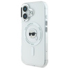 Karl Lagerfeld IML Metal Karl Head MagSafe - iPhone 16 Plus Case (white)