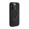 Karl Lagerfeld szilikon Karl Script - iPhone 15 Pro Max tok (fekete)