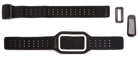 Griffin Sleep Sport Band - Sportowa opaska na rękę do Fitbit, Jawbone i Sony SmartBand (czarny)