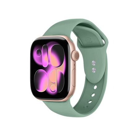 PASEK SILIKONOWY DO APPLE WATCH 11 10 9 | 38 40 41 42 mm, Elegancki, Crong