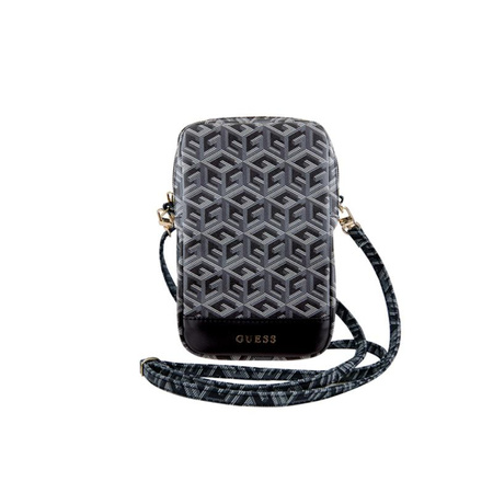 Guess Zip GCube Bottom Stripe - Handytasche (schwarz)