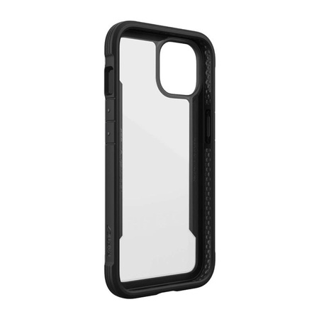 X-Doria Raptic Shield - Coque en aluminium pour iPhone 14 (Testé en chute de 3m) (Noir)